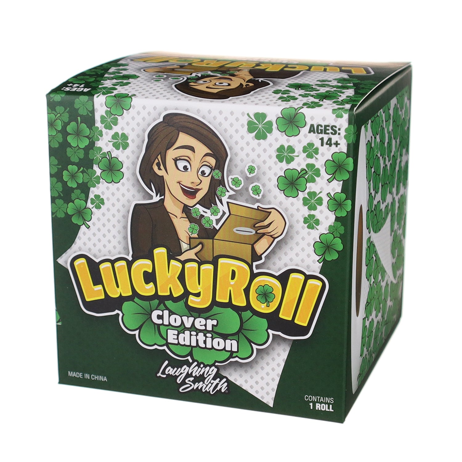 Lucky Roll Four Leaf Clover Toilet Paper