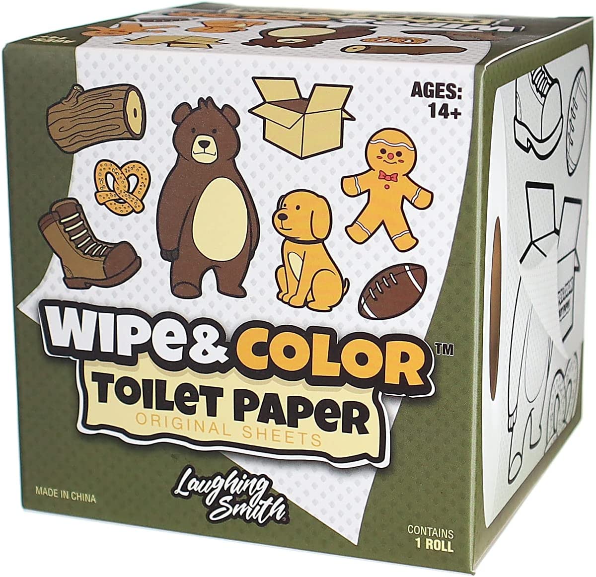 Wipe & Color Funny Toilet Paper