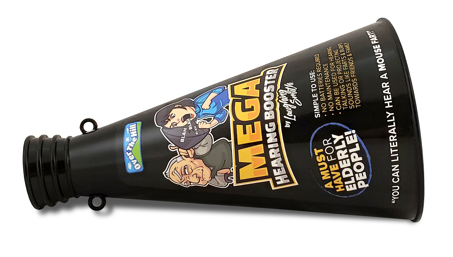 Mega Hearing Booster - Prank Hearing Amplifier Ear Trumpet - Over The Hill