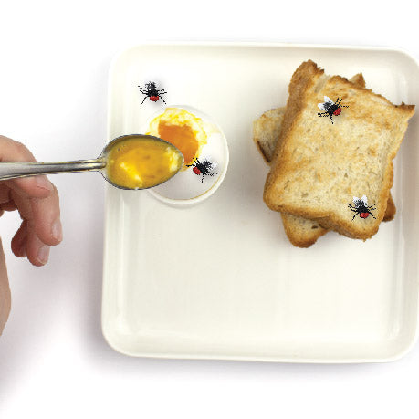 10 x Fake Flys - Realistic Little Plastic Flies