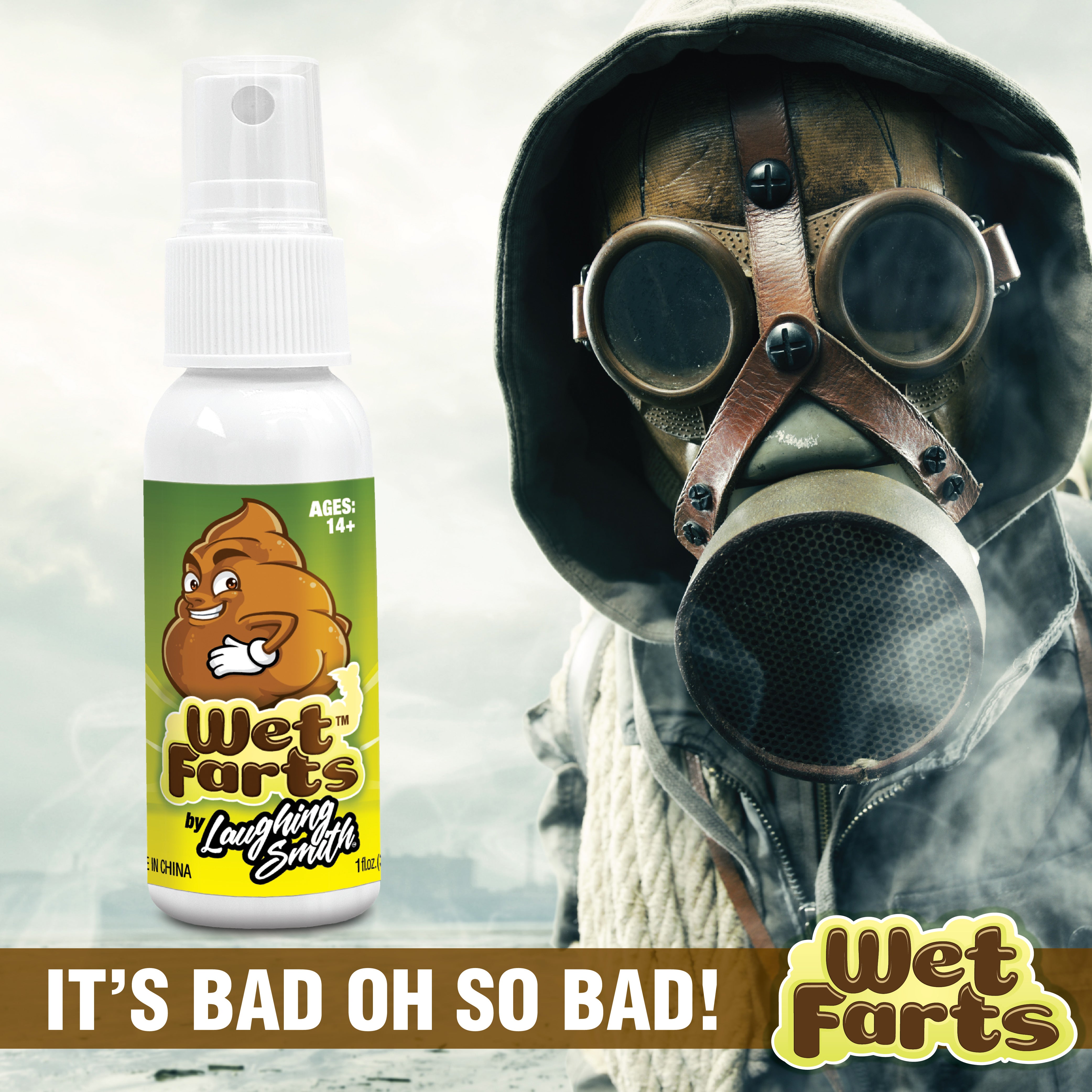 Wet Farts - Potent Ass Fart Spray - Extra Strong Stink