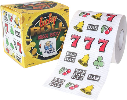 Lucky Roll Max Bet Novelty Toilet Paper