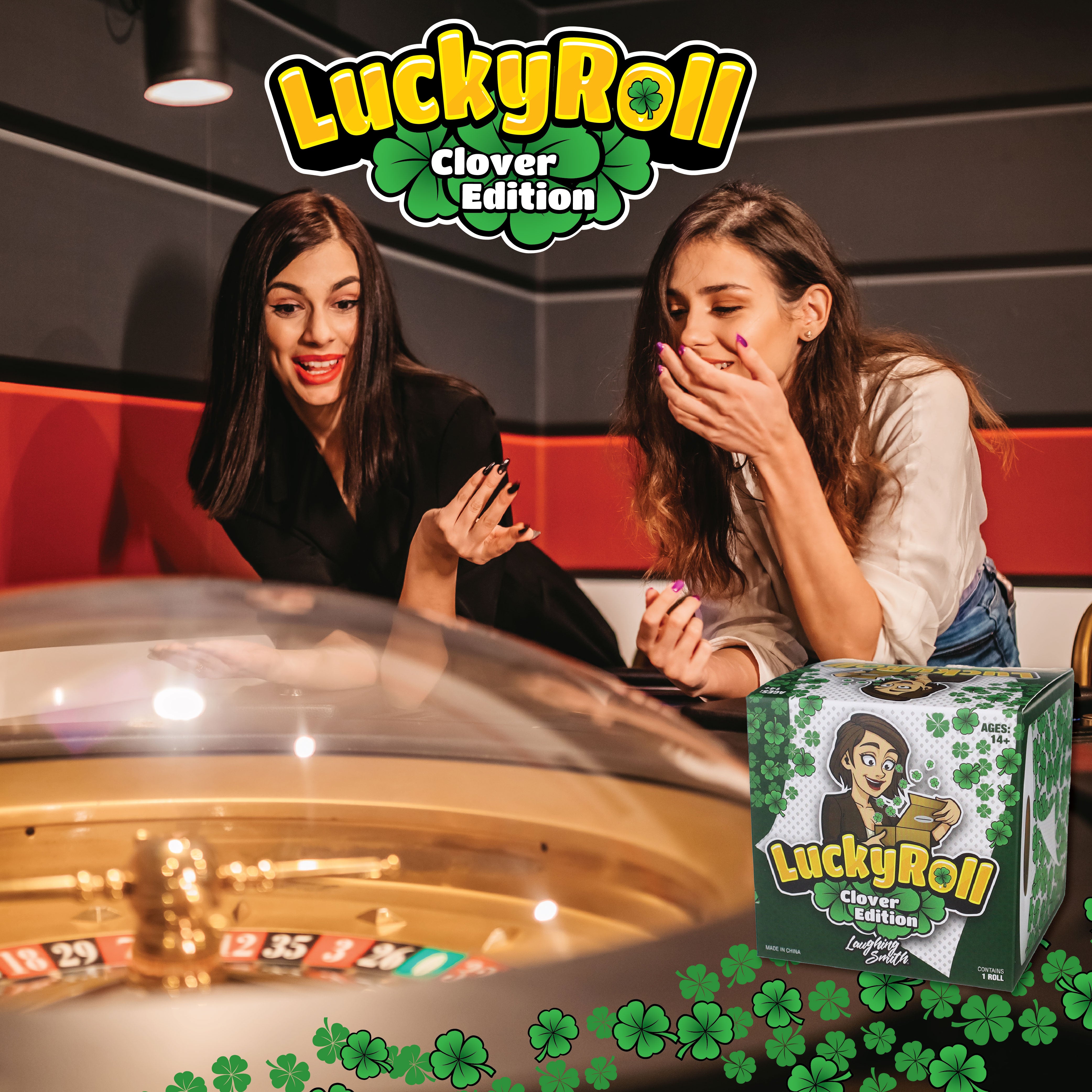 Lucky Roll Four Leaf Clover Toilet Paper