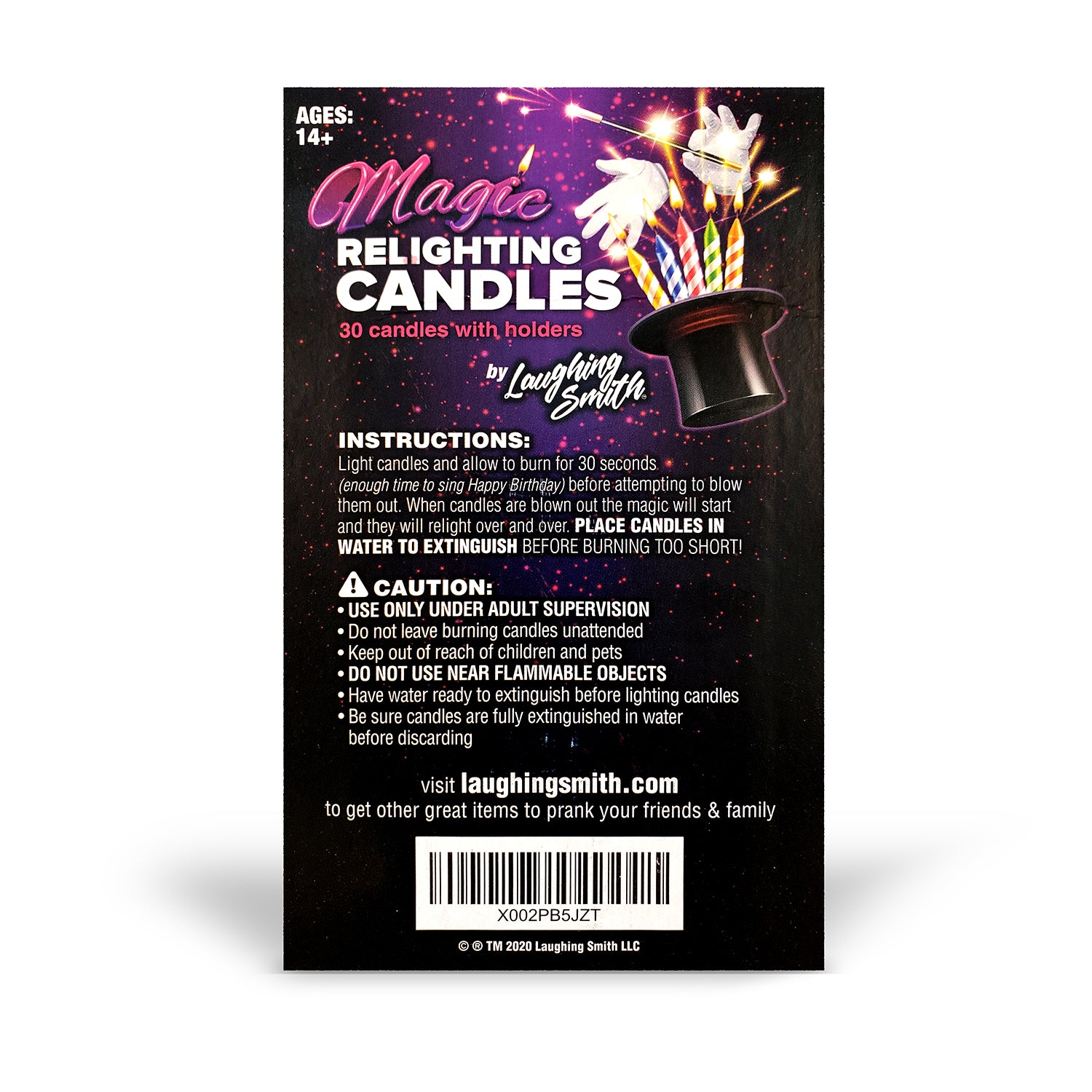 Magic Relighting Candles - (30 pk) - Trick Happy Birthday Party Decorations for Cakes