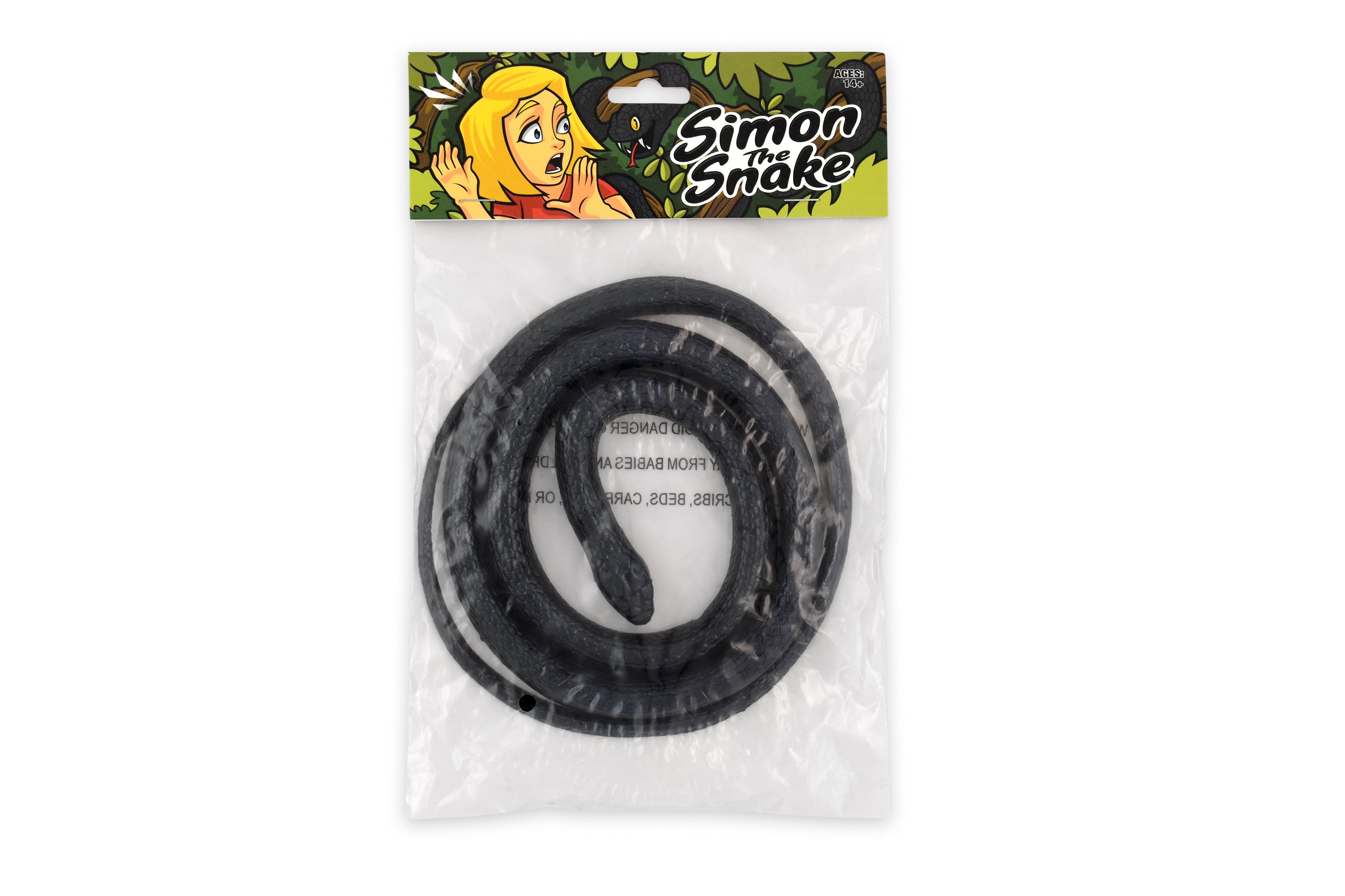 Simon The Snake - Realistic Rubber Fake Snake