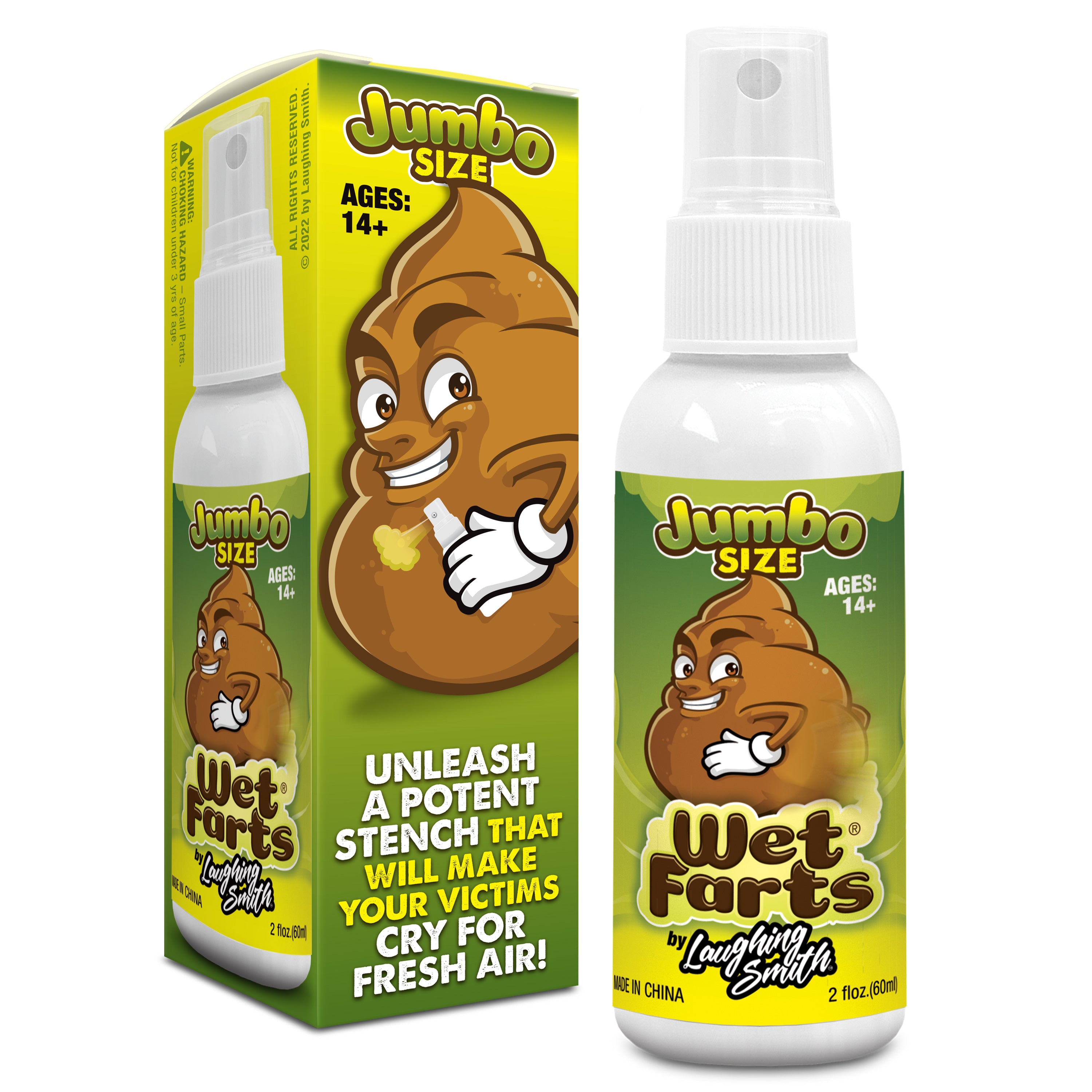 WET FARTS (Jumbo - 60ml) - Potent Fart Spray