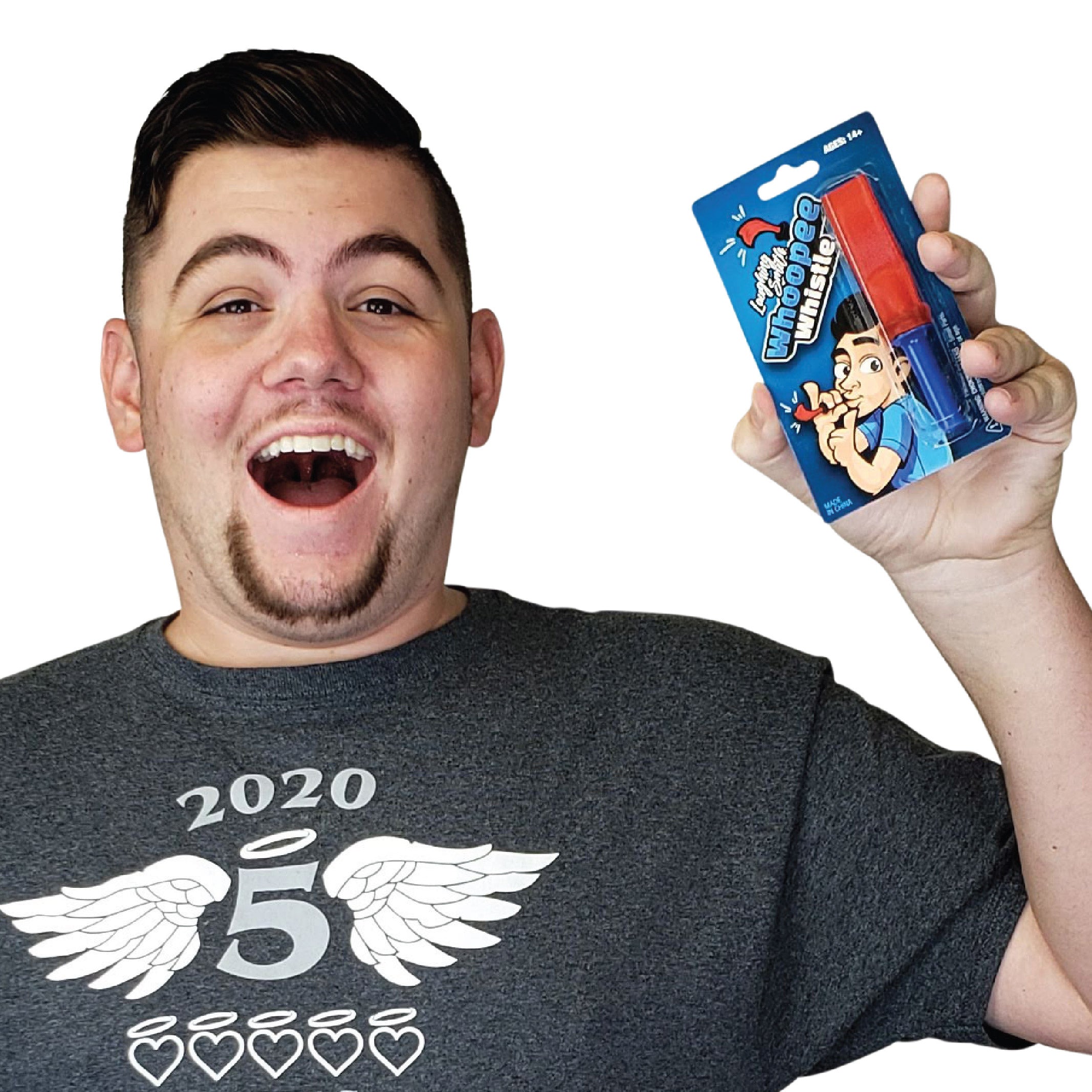 WHOOPEE Whistle - Kazoo Fart Toy Hilarious Fart Noise Maker with Realistic Sound