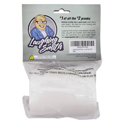 'No Tear' Funny Prank Toilet Paper - Impossible to Rip -Fake Novelty Stuff for Adults and Kids