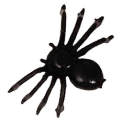 18 x Fake Plastic Spiders